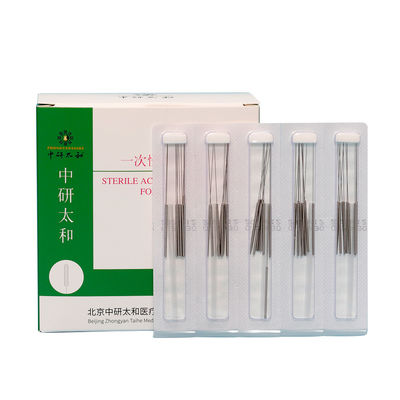 Zhongyan Taihe با کیفیت بالا 500pcs یکبار مصرف استریل سوزن طب سوزنی بدون درد سوزن درمانی طب سوزنی