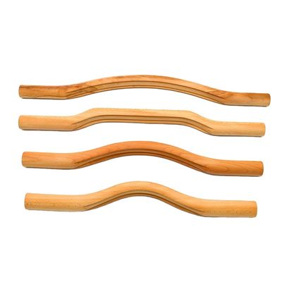 مجموعه ابزارهای ماساژ چوبی گوا شا تراپی کامل بدن 4 در 1 خراش عمیق
