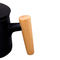 دسته چوبی سرامیکی فنجان چای رترو مات شده با جداکننده