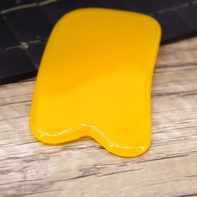 Irregular Jade Guasha Tools Offering Relaxation of Muscles and Tissues Massage Scraping for Health Improvement