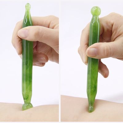 ابزار حرفه ای گاشا سبز ژاد برای ماساژ بدن