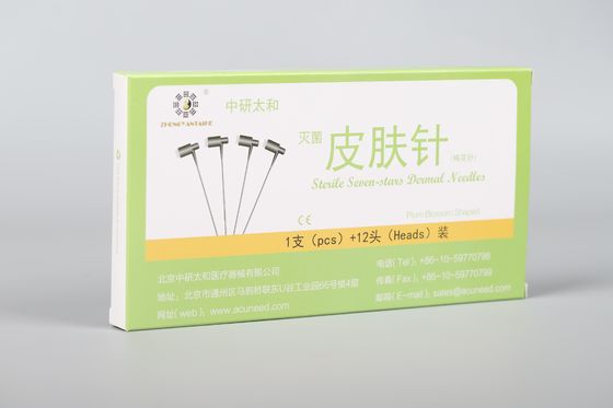 سوزن‌های طب سوزنی کلاس II، سوزن شکوفه آلو، ابزار پزشکی حرفه‌ای برای طب سنتی و تحریک پوست