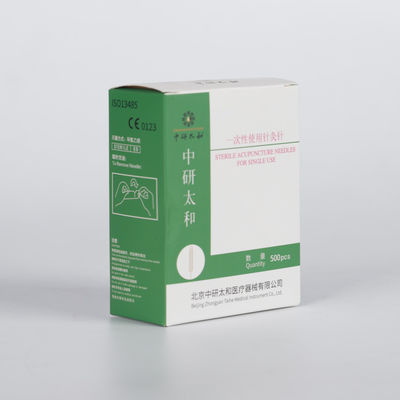 سوزن های طب سوزنی ایمن استریلیزه شده یکبار مصرف 0.20 ~ 0.40mm برای درمان زیبایی