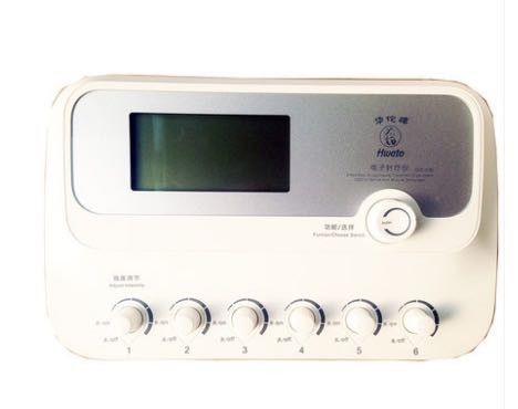 Output Intensity 0-10mA Electronic Acupuncture Therapy Device White Suitable for by Licensed Acupuncturists and Therapists