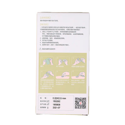 درمان موثر طب سوزنی با سوزن های درمانی طب سوزنی با عمر 5 سال، نوک تیز