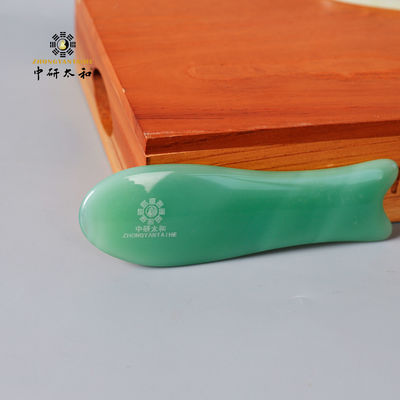 Green Jade Roller Gua Sha Set Effective To Relax Muscles And Tissues Improves Blood Flow And Enhances Skin Glow For Professional